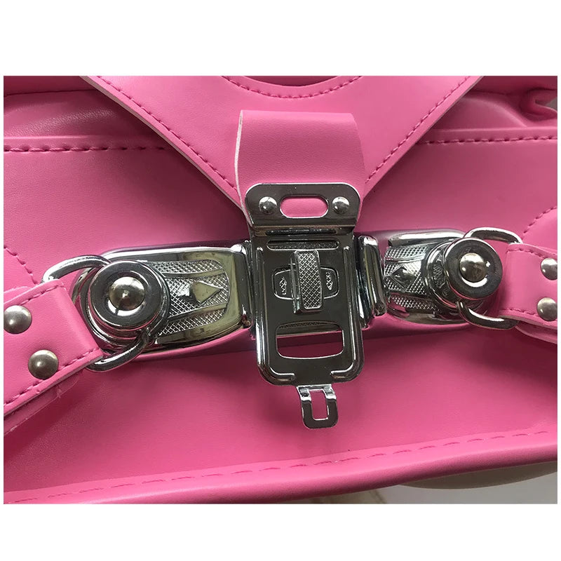 Japanese School Bags for Girls Cute Pink Students Backpacks Waterproof High Quality Leather Orthopedic Schoolbag Kids Bags