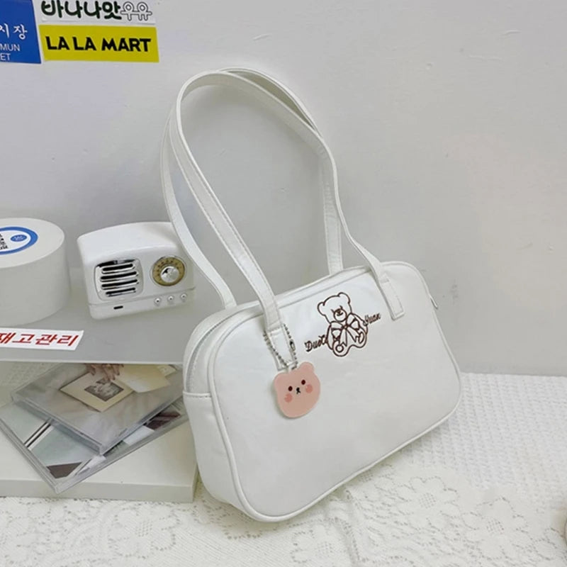 Japanese Shoulder Bag for Women PU Itabag Armpit Bag JK Tote Bag Handbags Ita bag Messengers Bag