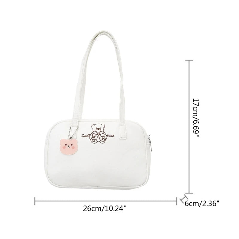 Japanese Shoulder Bag for Women PU Itabag Armpit Bag JK Tote Bag Handbags Ita bag Messengers Bag