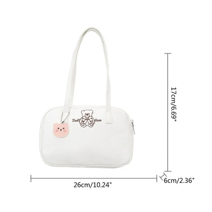 Japanese Shoulder Bag for Women PU Itabag Armpit Bag JK Tote Bag Handbags Ita bag Messengers Bag