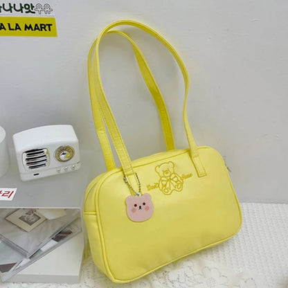 Japanese Shoulder Bag for Women PU Itabag Armpit Bag JK Tote Bag Handbags Ita bag Messengers Bag