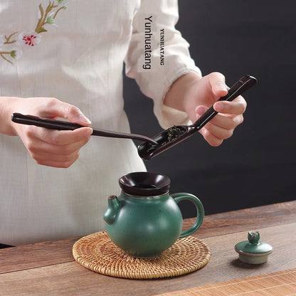 Japanese-Style Coarse Pottery Kung Fu Tea Set Tea Ceremony Zero with Rust Glaze Tea Ceremony Six Gentlemen Tea Set Siteel