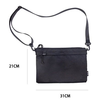 Japanese Style Crossbody Bag Nylon Shoulder Bag Waterproof Men’s Storage Bag Casual Hiking Male Bag Messenger Bag