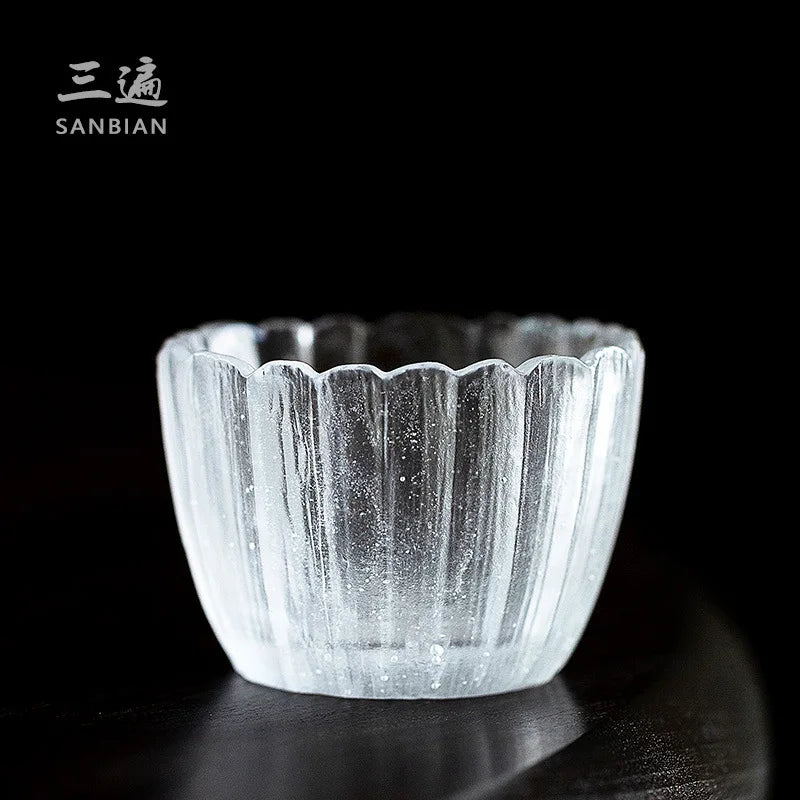 Japanese Style Glaze Frozen Tea Cup Master Cup Single Cup Glass Personal Tea Cup Small Tea Cup Bowl
