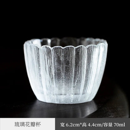 Japanese Style Glaze Frozen Tea Cup Master Cup Single Cup Glass Personal Tea Cup Small Tea Cup Bowl