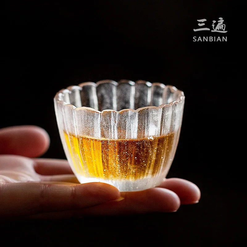 Japanese Style Glaze Frozen Tea Cup Master Cup Single Cup Glass Personal Tea Cup Small Tea Cup Bowl