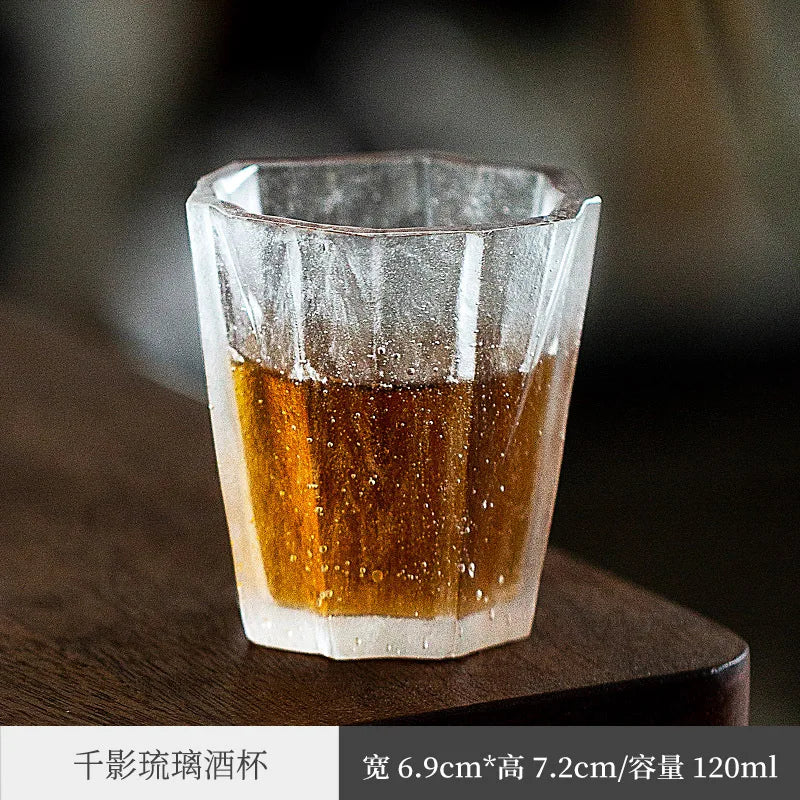 Japanese Style Glaze Tea Cup Tea Master Cup Single Cup Frozen Burning Kung Fu Tea Set Personal Tea Cup Glass Japanese Cup