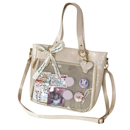 Japanese Style Handbags Shoulder Bags for Girl Women Carrying Purse Underarm Bag Trendy Armpit Bag Fashion  Bag