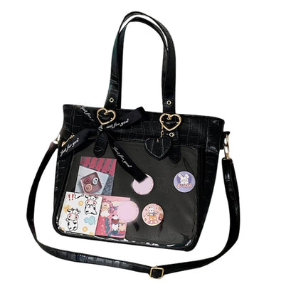 Japanese Style Handbags Shoulder Bags for Girl Women Carrying Purse Underarm Bag Trendy Armpit Bag Fashion  Bag