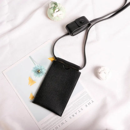Japanese Style Mini Phone Bags Women's Crossbody Bags with Lipstick Bag Lady Simple Fresh Small Shoulder Bags and Purse Wallets