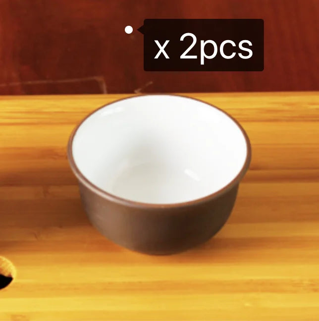 Japanese Style Purple Clay Handmade Tea Pot Chinese Tea Set Creative Office Kung Fu Kettle Ceramic Side Handle Filter Teapot