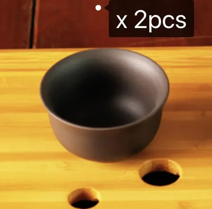 Japanese Style Purple Clay Handmade Tea Pot Chinese Tea Set Creative Office Kung Fu Kettle Ceramic Side Handle Filter Teapot