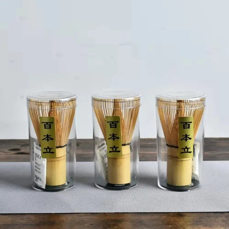 Japanese Tea Set Matcha Whisk (Chasen), Tea Spoon and Scoop (Chashaku), Bamboo Accessories, Tea Tools