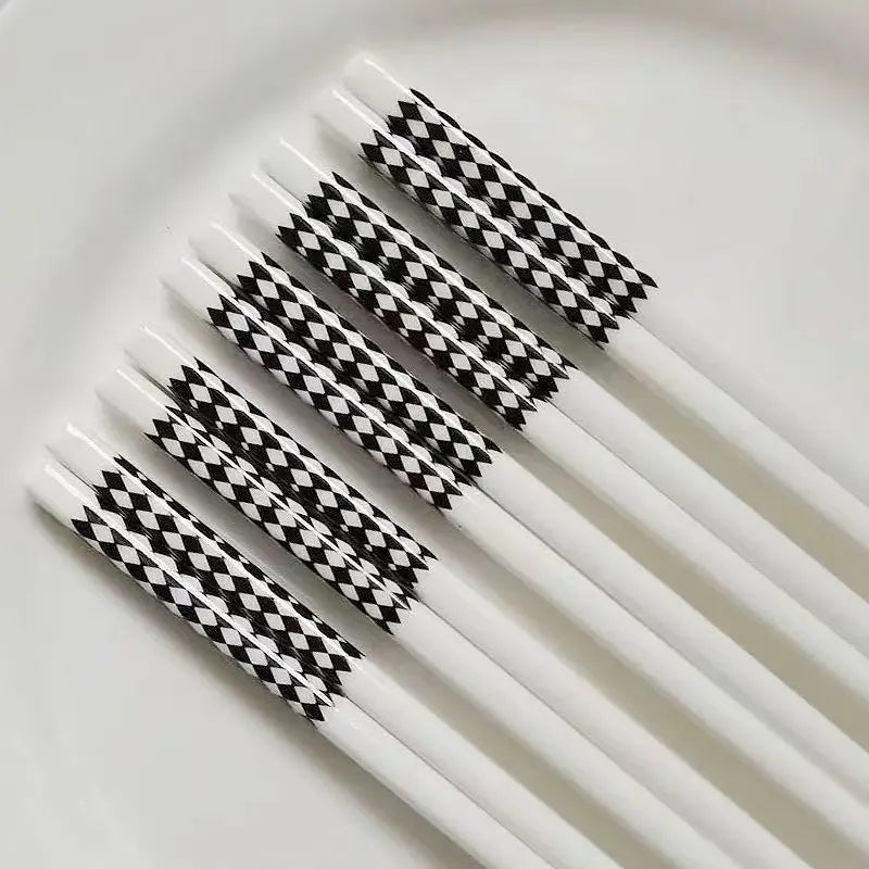 Japanese-style Ceramic Chopsticks Anti-slip Mildew-proof Antibacterial Heat-resistant Bone Porcelain Chopsticks Easy To Clean
