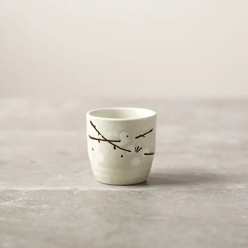 Japanese-style and Wind-temperature Wine Ware Clear Wine Set Small Wine Bottle Ceramic Sushi Shop Small Wine Cup