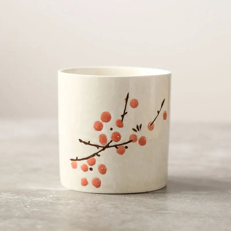 Japanese-style and Wind-temperature Wine Ware Clear Wine Set Small Wine Bottle Ceramic Sushi Shop Small Wine Cup