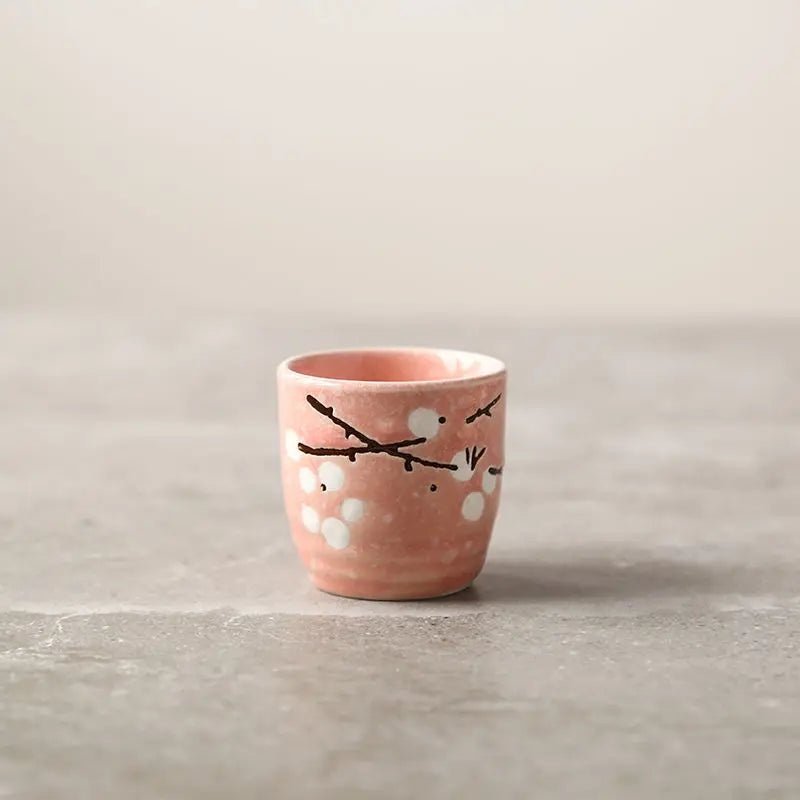 Japanese-style and Wind-temperature Wine Ware Clear Wine Set Small Wine Bottle Ceramic Sushi Shop Small Wine Cup