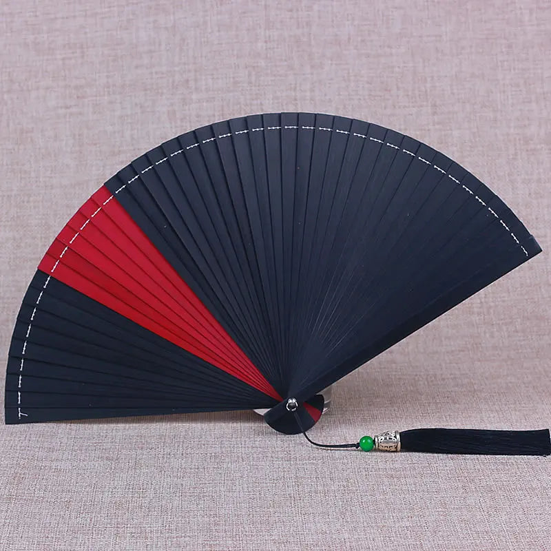 Japanese style full bamboo folding fan Ladies decorative hand fan  Home Decorations Wedding, Dance Folding Fan Special offer
