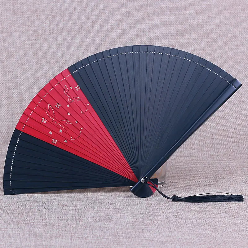 Japanese style full bamboo folding fan Ladies decorative hand fan  Home Decorations Wedding, Dance Folding Fan Special offer