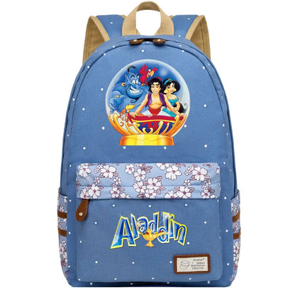 Jasmine Princess Boys Girls Kids School Book Bags Women Bagpack Teenagers Schoolbags Canvas Travel Laptop Backpack