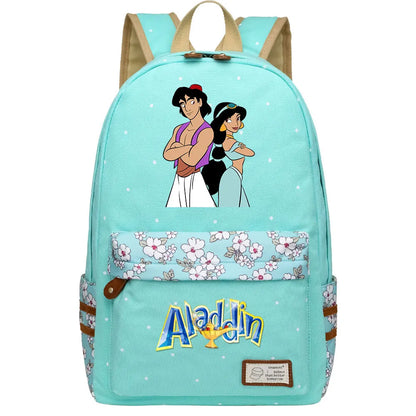Jasmine Princess Boys Girls Kids School Book Bags Women Bagpack Teenagers Schoolbags Canvas Travel Laptop Backpack