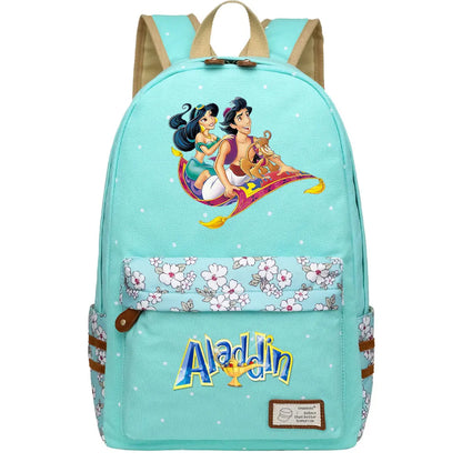 Jasmine Princess Boys Girls Kids School Book Bags Women Bagpack Teenagers Schoolbags Canvas Travel Laptop Backpack