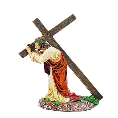 Jesus Figurine Holy Home Decoration Christ Jesus Statues sculpture Christmas gift Home Office Desktop Ornaments