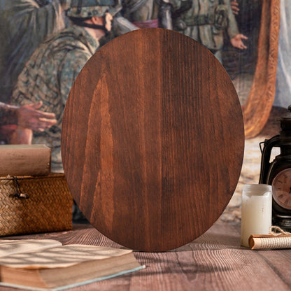 Jesus praying oval wood plaque religious saint figure catholic religious statue wall decoration gift for christians