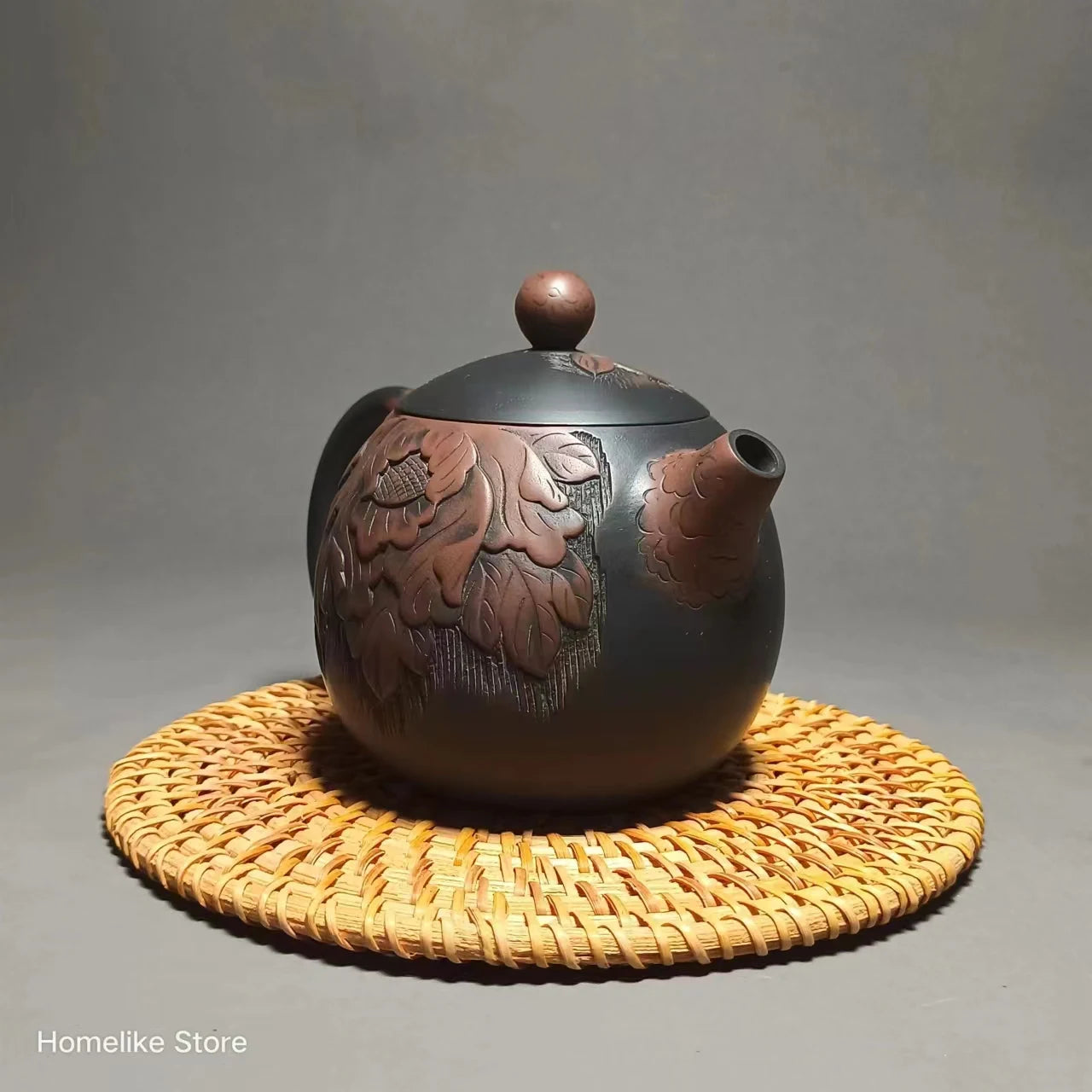 Jianshui Clay Pure Handmade  Carving Longdan TeaPot(Not Yixing Zisha) Ceramic  Kung Fu Tea Set Drinkware Tea Ceremony