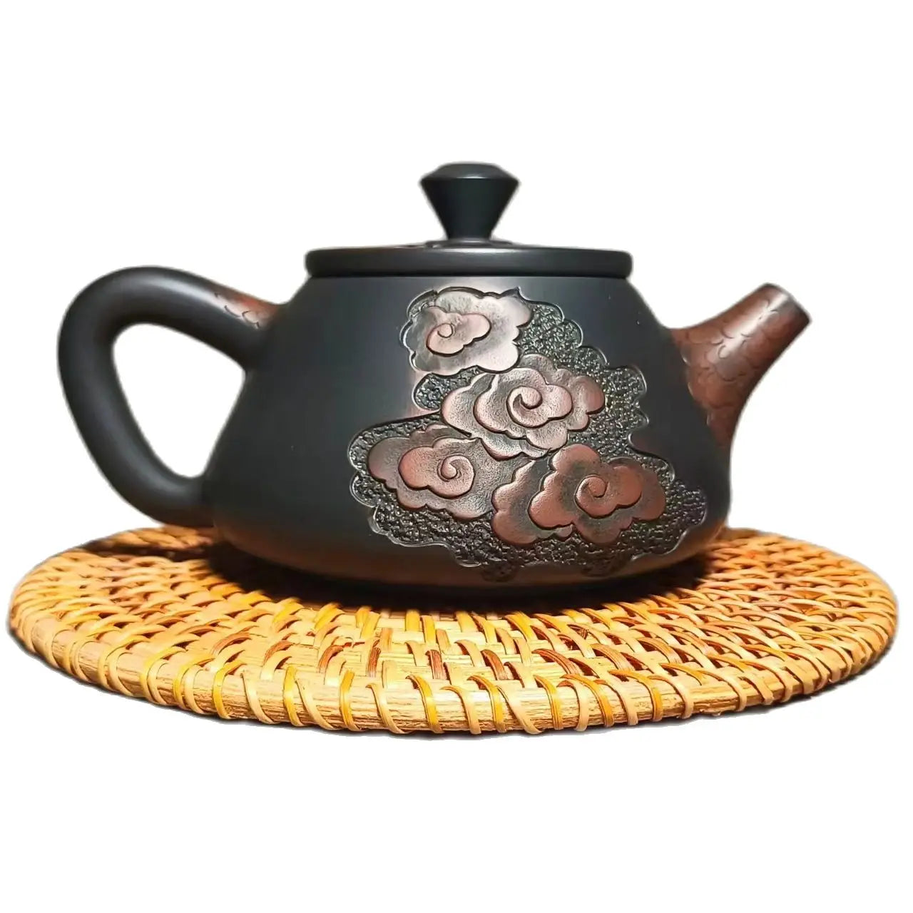 Jianshui Clay Pure Handmade  Carving Shipiao TeaPot(Not Yixing Zisha) Ceramic  Kung Fu Tea Set Drinkware Tea Ceremony