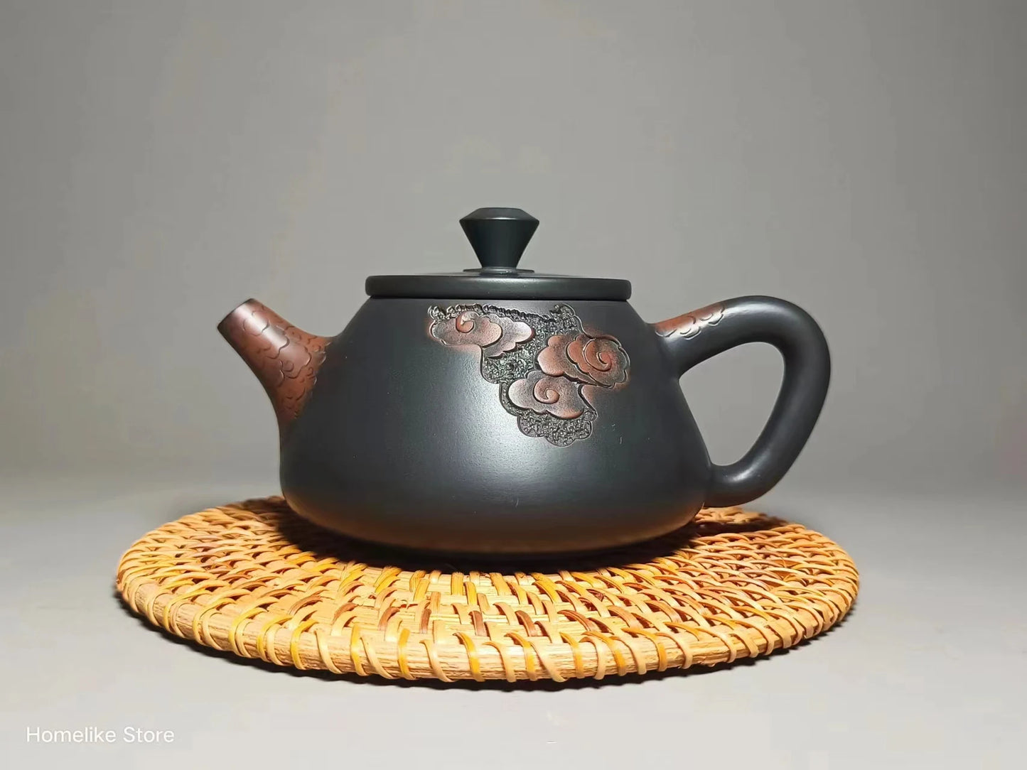 Jianshui Clay Pure Handmade  Carving Shipiao TeaPot(Not Yixing Zisha) Ceramic  Kung Fu Tea Set Drinkware Tea Ceremony