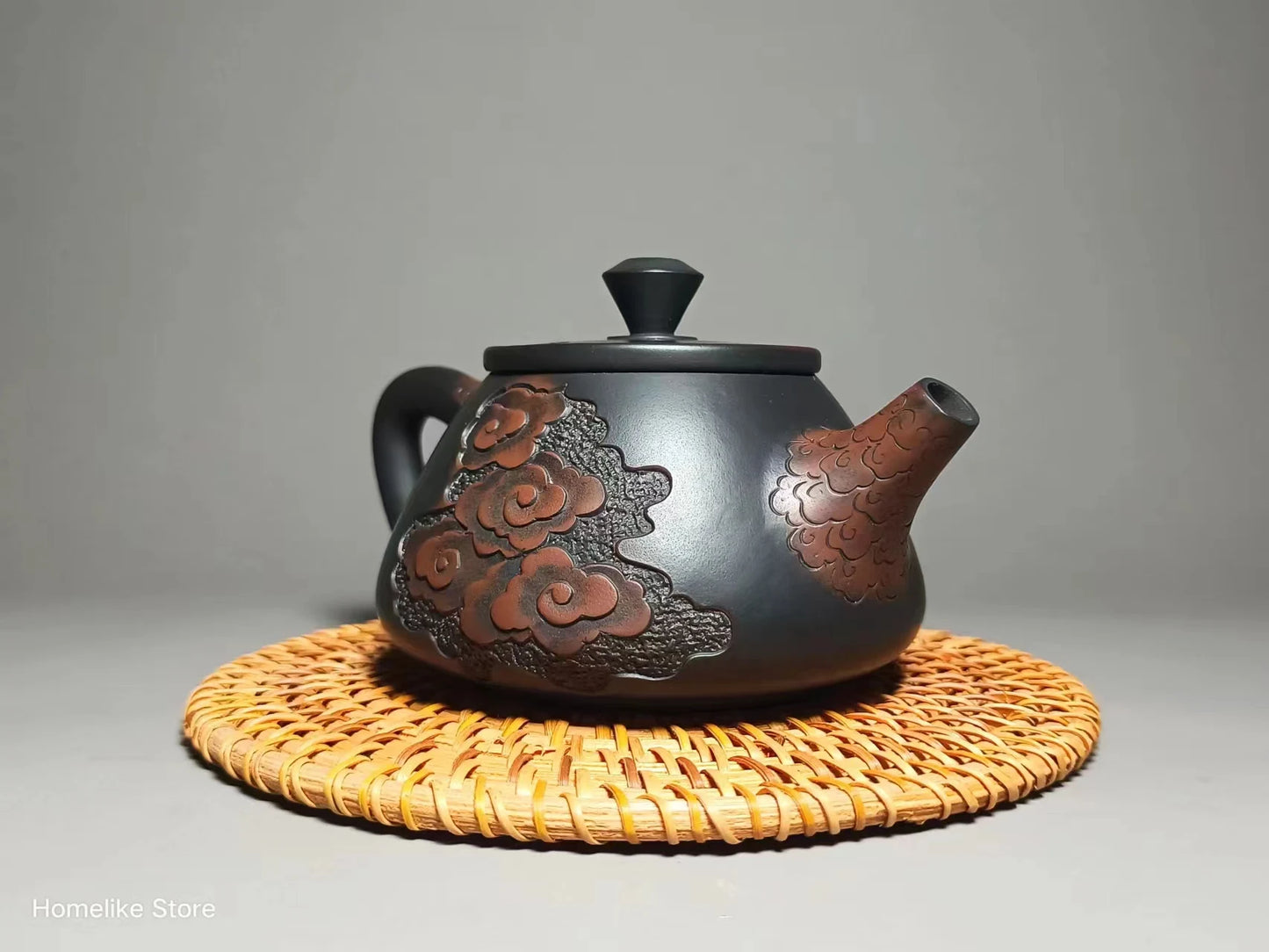 Jianshui Clay Pure Handmade  Carving Shipiao TeaPot(Not Yixing Zisha) Ceramic  Kung Fu Tea Set Drinkware Tea Ceremony