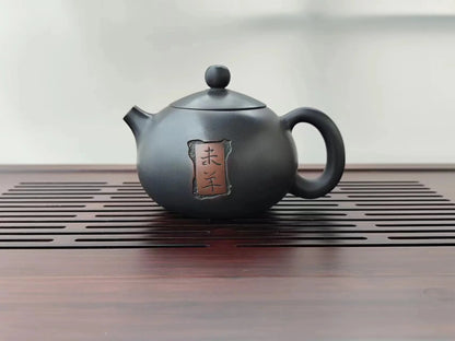 Jianshui Clay Pure Handmade Carving Xishi TeaPot(Not Yixing Zisha) Ceramic  Kung Fu Tea Set Drinkware Tea Ceremony