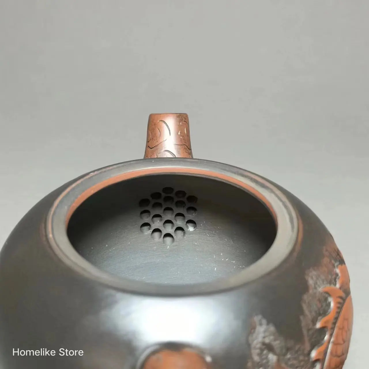 Jianshui Clay Pure Handmade Lotus Carving Longdan TeaPot(Not Yixing Zisha) Ceramic  Kung Fu Tea Set Drinkware Tea Ceremony