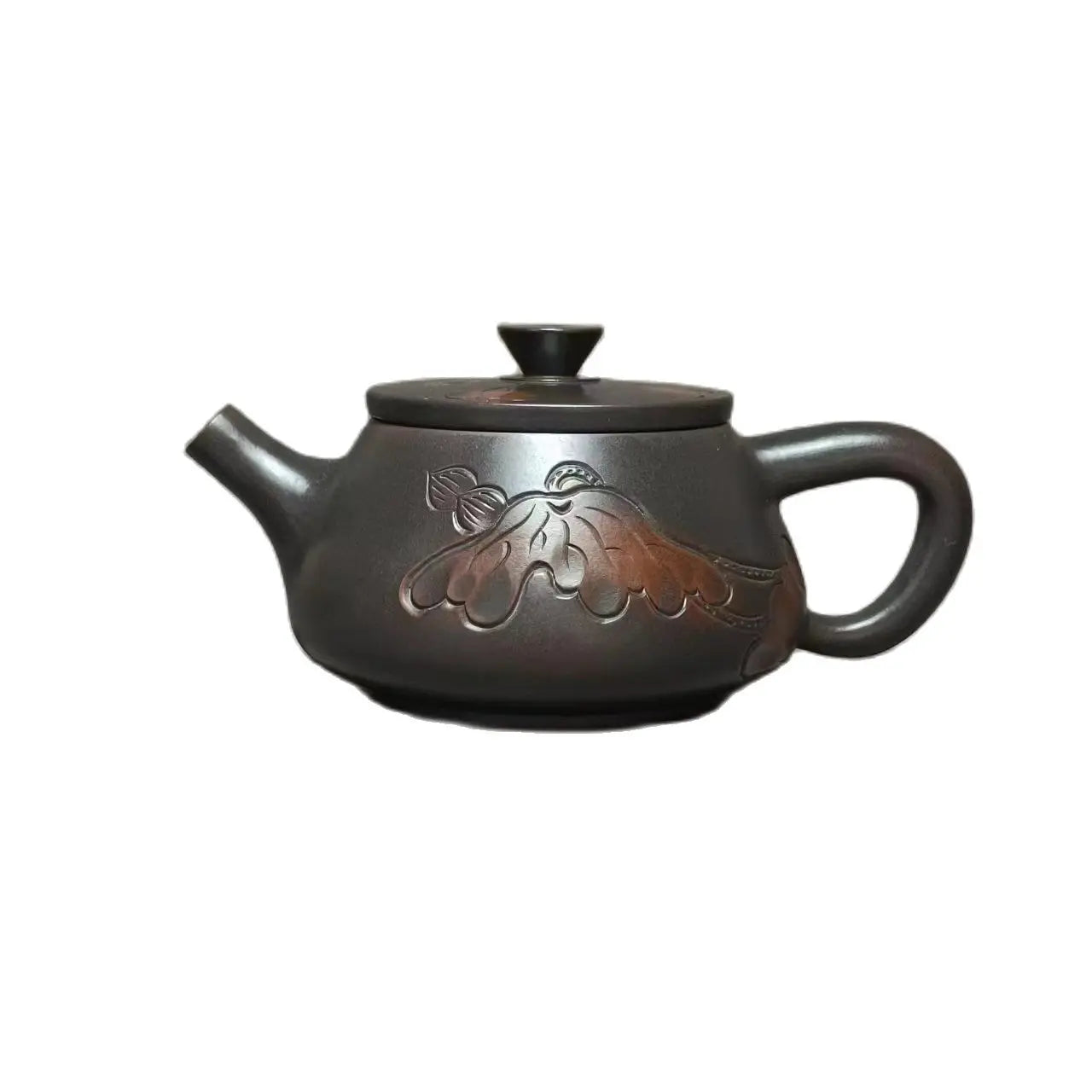 Jianshui Clay Pure Handmade Lotus Carving TeaPot(Not Yixing Zisha) Ceramic  Kung Fu Tea Set Drinkware Tea Ceremony