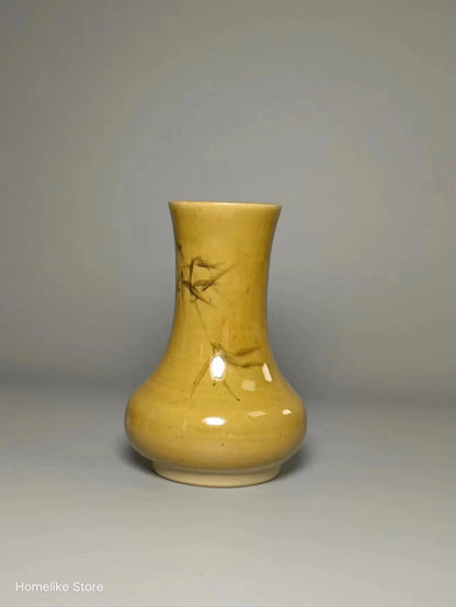 Jianshui Hand-painted Zen Small Vase Tea Pet Friend Teaset Ceremony Tea Accessories Kung Fu Cha Tea