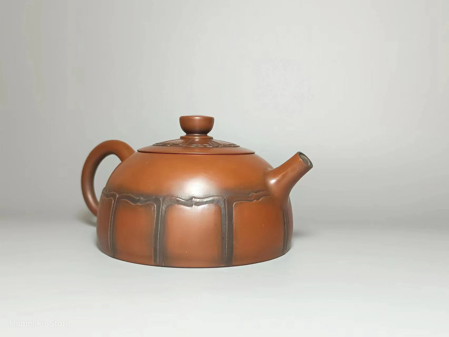 Jianshui Handmade Full Carving Banyue Lotus Zen filling Tea Pot(Not Yixing Zisha) Kung Fu Tea Set Drinkware Tea Ceremony