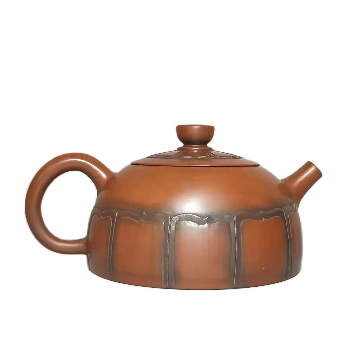 Jianshui Handmade Full Carving Banyue Lotus Zen filling Tea Pot(Not Yixing Zisha) Kung Fu Tea Set Drinkware Tea Ceremony
