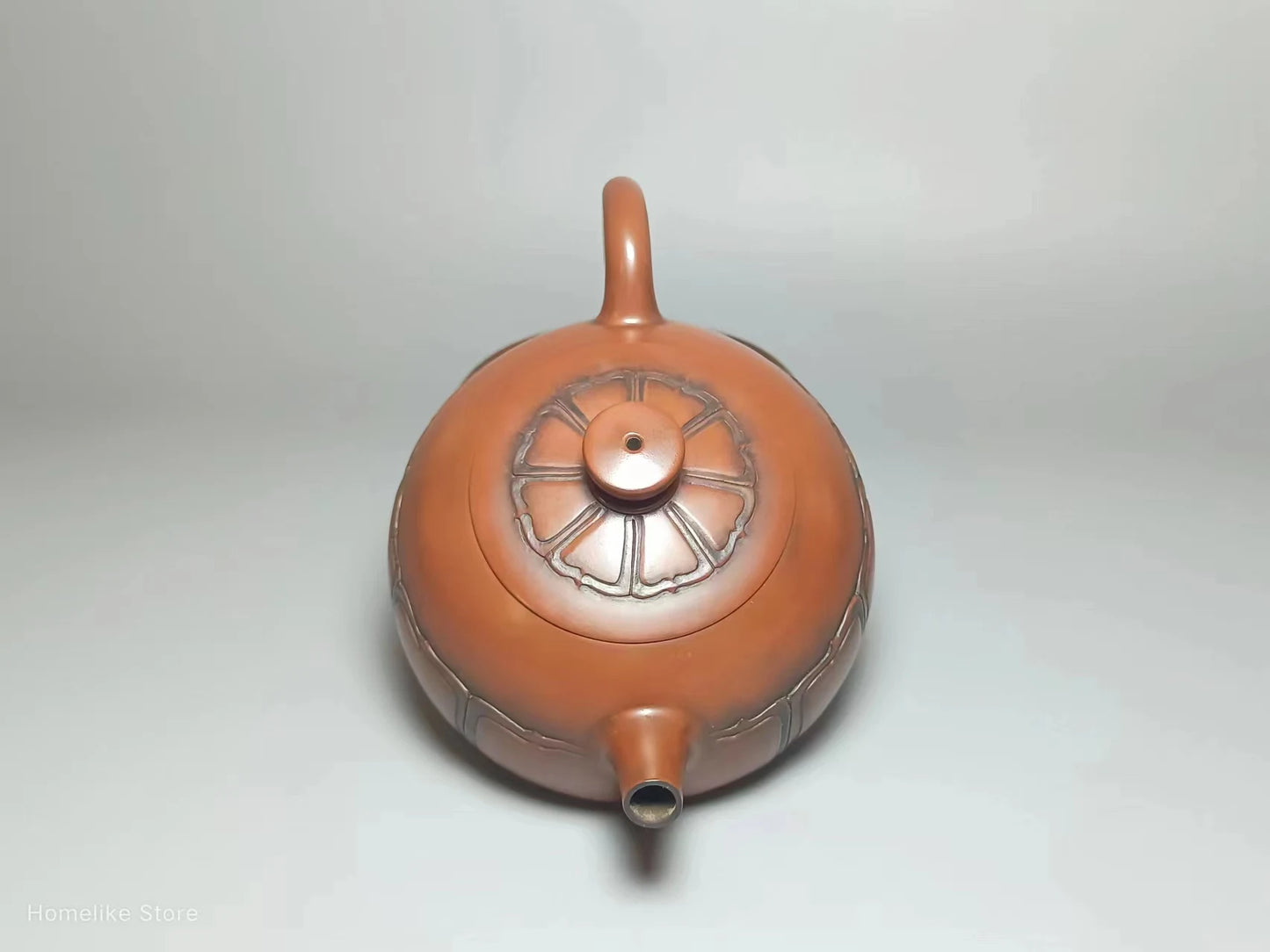 Jianshui Handmade Full Carving Banyue Lotus Zen filling Tea Pot(Not Yixing Zisha) Kung Fu Tea Set Drinkware Tea Ceremony