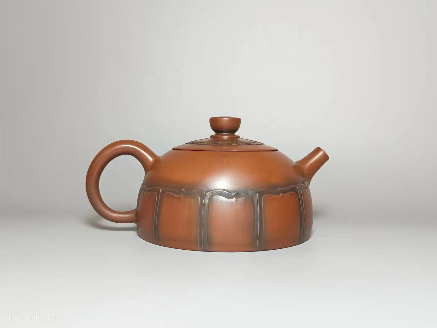 Jianshui Handmade Full Carving Banyue Lotus Zen filling Tea Pot(Not Yixing Zisha) Kung Fu Tea Set Drinkware Tea Ceremony