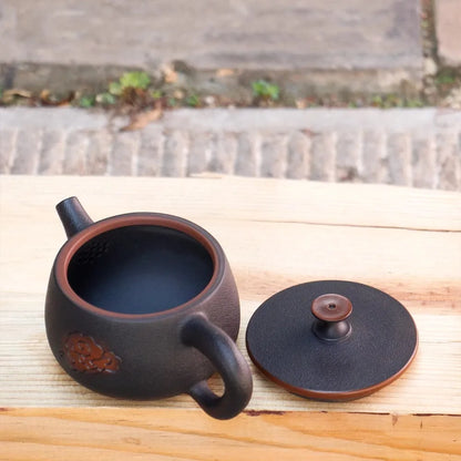 Jianshui Handmade Full Carving Hanwa filling Tea Pot(Not Yixing Zisha) Kung Fu Tea Set Drinkware Tea Ceremony