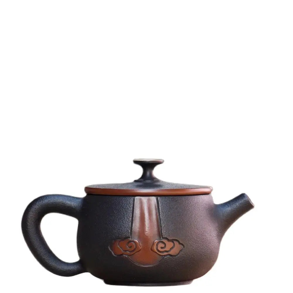 Jianshui Handmade Full Carving Hanwa filling Tea Pot(Not Yixing Zisha) Kung Fu Tea Set Drinkware Tea Ceremony