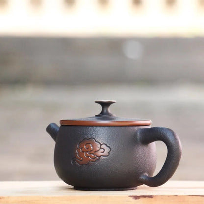 Jianshui Handmade Full Carving Hanwa filling Tea Pot(Not Yixing Zisha) Kung Fu Tea Set Drinkware Tea Ceremony