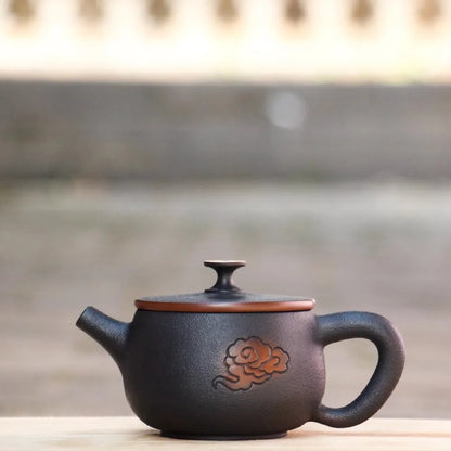 Jianshui Handmade Full Carving Hanwa filling Tea Pot(Not Yixing Zisha) Kung Fu Tea Set Drinkware Tea Ceremony