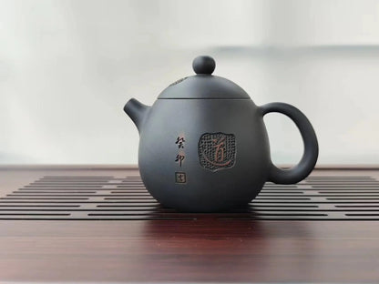 Jianshui Handmade Full Carving Longdan filling Tea Pot(Not Yixing Zisha) Kung Fu Tea Set Drinkware Tea Ceremony