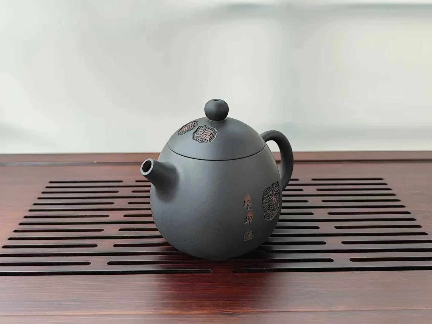 Jianshui Handmade Full Carving Longdan filling Tea Pot(Not Yixing Zisha) Kung Fu Tea Set Drinkware Tea Ceremony