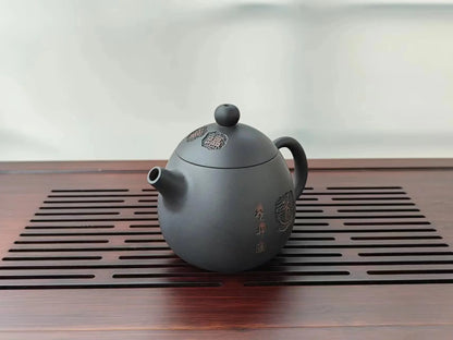 Jianshui Handmade Full Carving Longdan filling Tea Pot(Not Yixing Zisha) Kung Fu Tea Set Drinkware Tea Ceremony