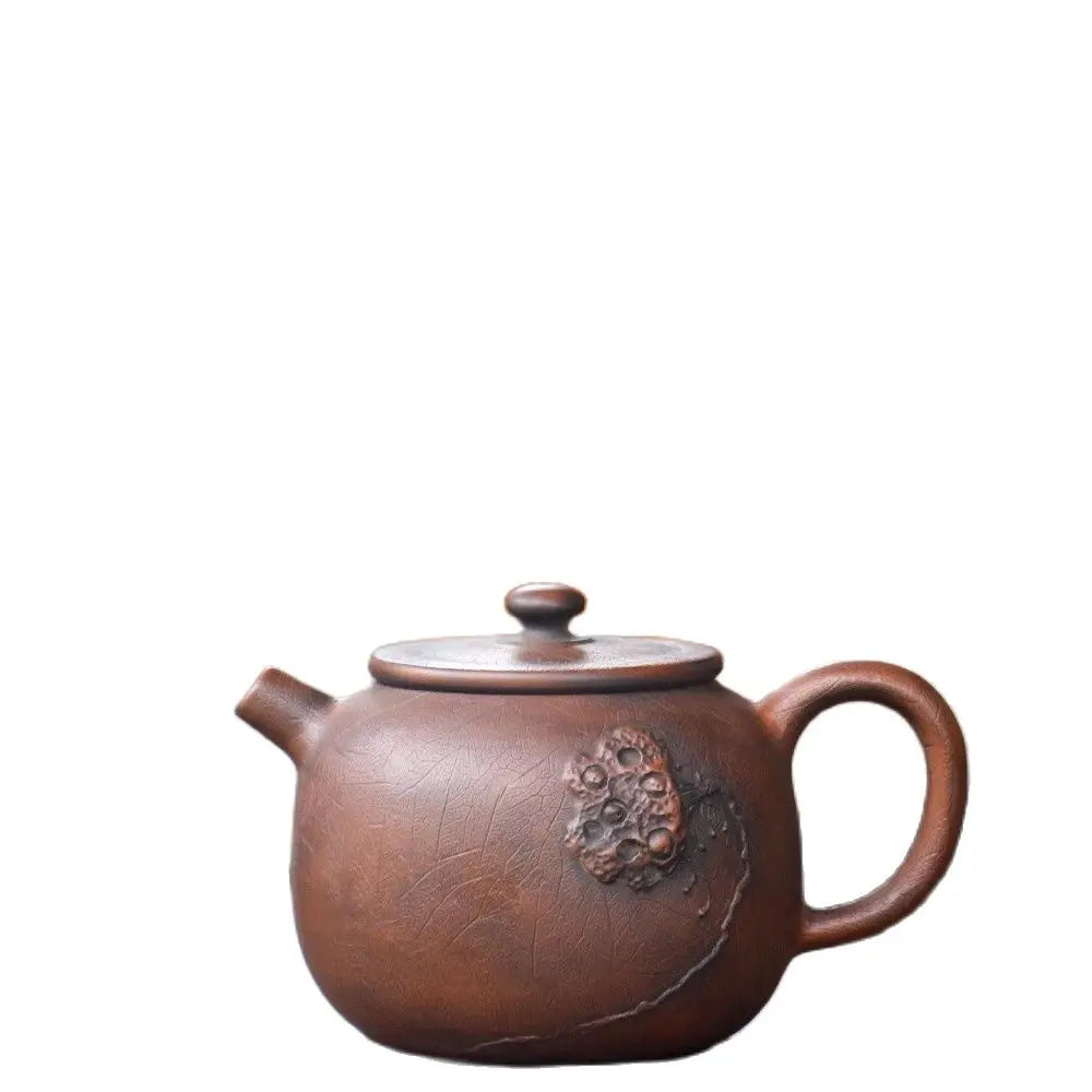 Jianshui Handmade Full Carving Lotus seed head filling Tea Pot(Not Yixing Zisha) Kung Fu Tea Set Drinkware Tea Ceremony
