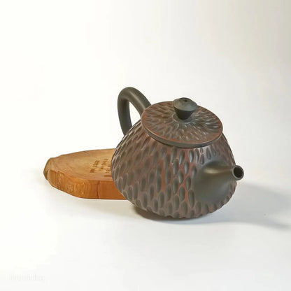 Jianshui Handmade Full Carving Shipiao Teapot (Not Yixing Zisha Ceramic  Kung Fu Tea Set Drinkware Tea Ceremony