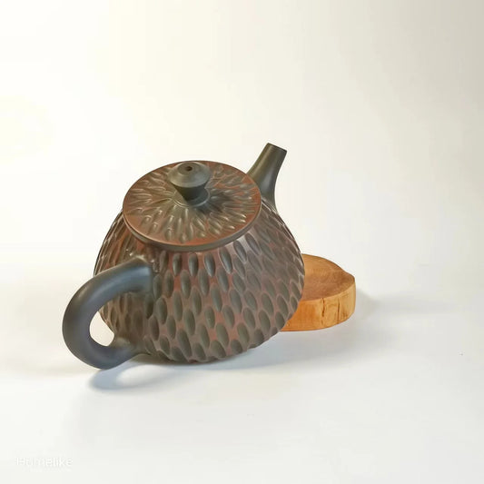 Jianshui Handmade Full Carving Shipiao Teapot (Not Yixing Zisha Ceramic  Kung Fu Tea Set Drinkware Tea Ceremony